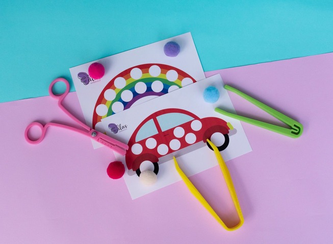 Mini set de motricidad fina: ¡ManiTOs! 