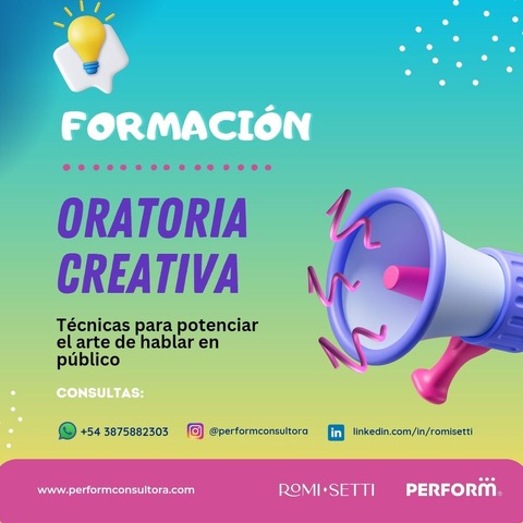 Taller Oratoria Creativa 