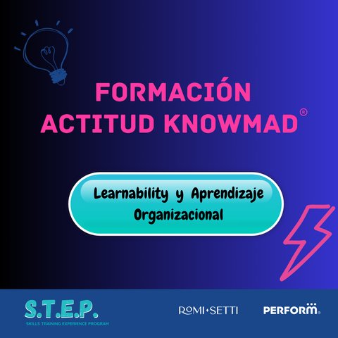E-learning - Actitud Knowmad ® Aprendizaje Organizacional 