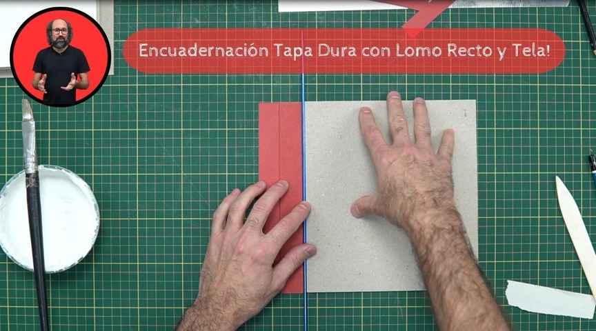 Encuadernación en Tapa Dura con Lomo Recto