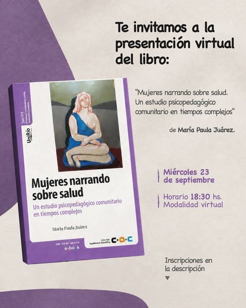 Mujeres narrando sobre salud - Presentación del libro