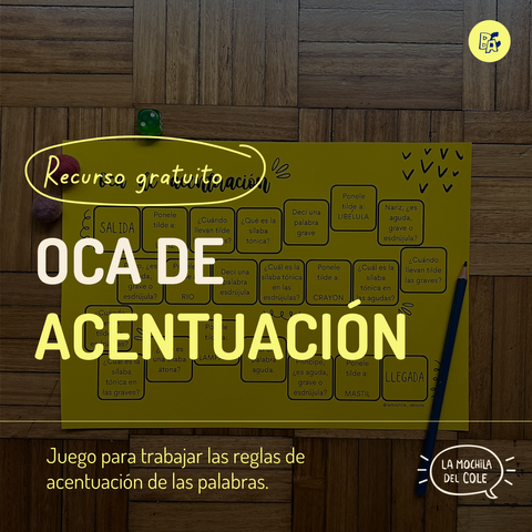 Oca de ACENTUACIÓN