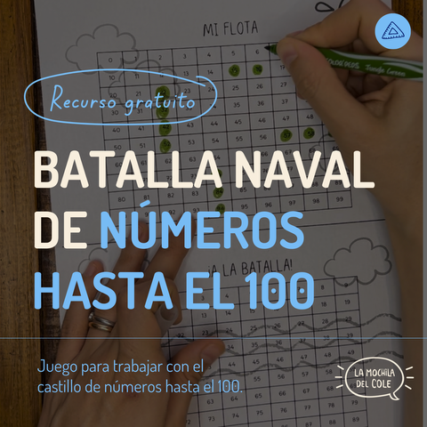 BATALLA NAVAL de números hasta el 100