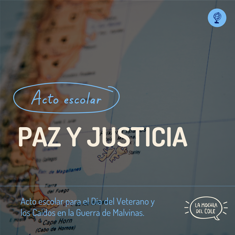 Acto escolar: PAZ Y JUSTICIA