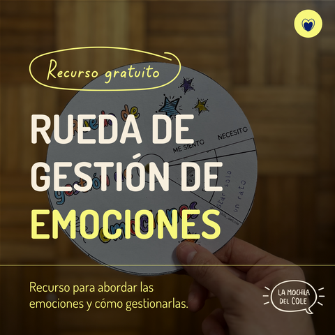 Rueda de GESTIÓN DE EMOCIONES