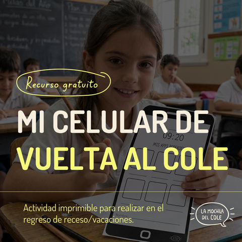 Mi celular de VUELTA AL COLE