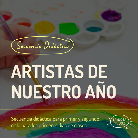 Secuencia didáctica ARTISTAS DE NUESTRO AÑO