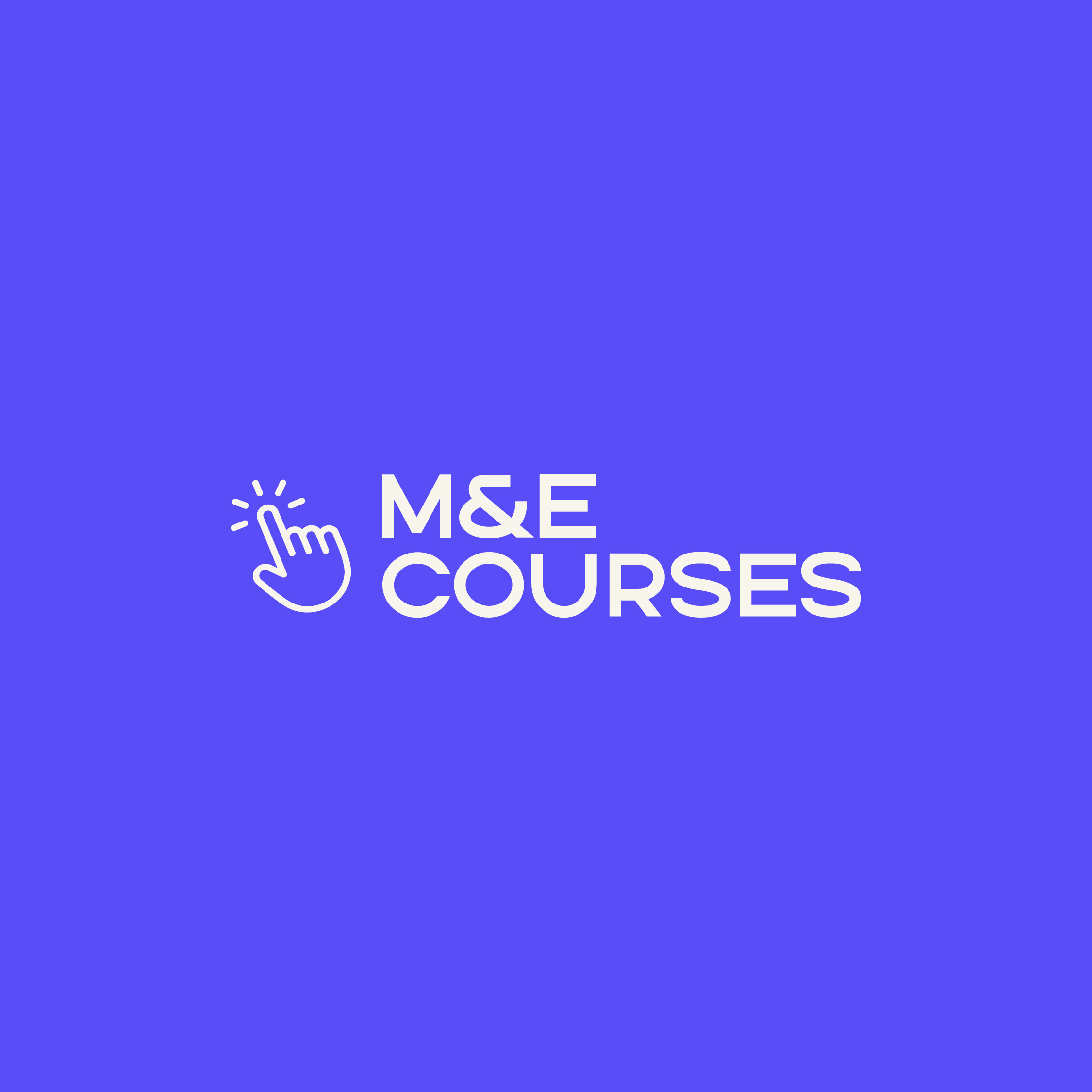 M&E Courses M&E Courses
