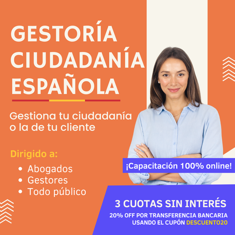 GESTORÍA CIUDADANÍA ESPAÑOLA