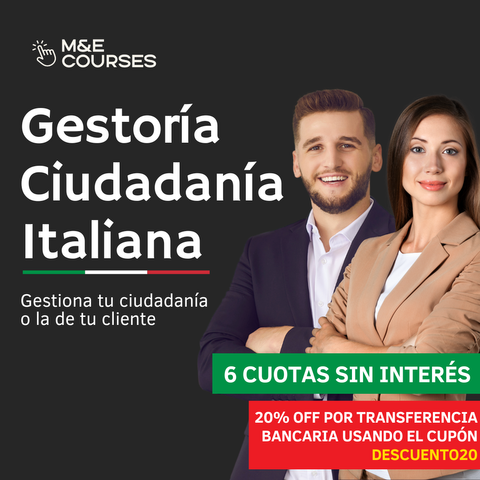 GESTORÍA CIUDADANÍA ITALIANA