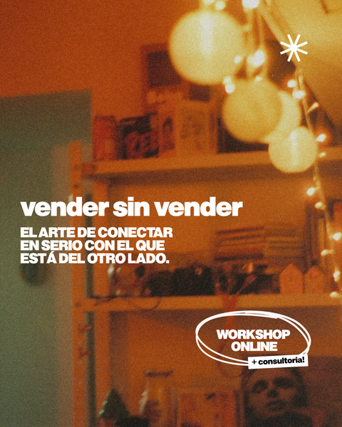 Vender sin vender