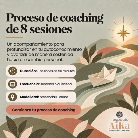 Proceso de coaching de ocho sesiones