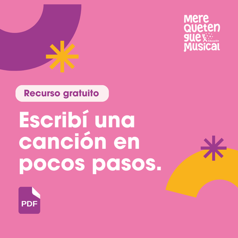 ESCRIBÍ UNA CANCIÓN
