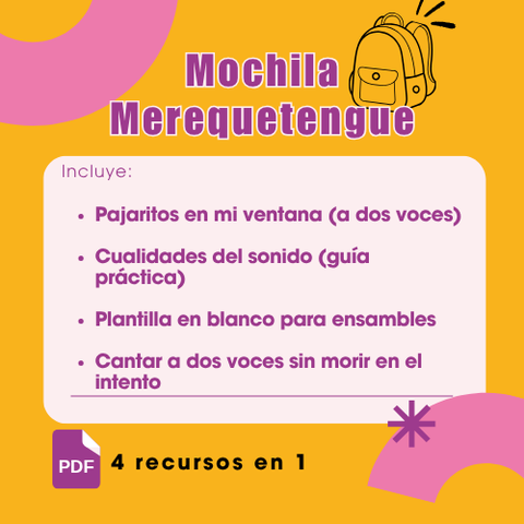 MOCHILA MEREQUETENGUE