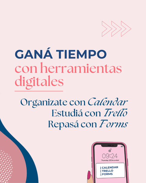Ganá tiempo con herramientas digitales