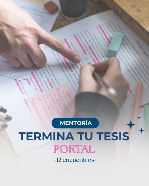 Terminá tu tesis | PORTAL - 12 encuentros