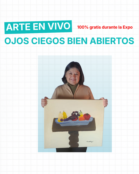 Taller de Arte: ojos ciegos bien abiertos - 14 a 17hs en primer piso (dividido en dos turnos) 