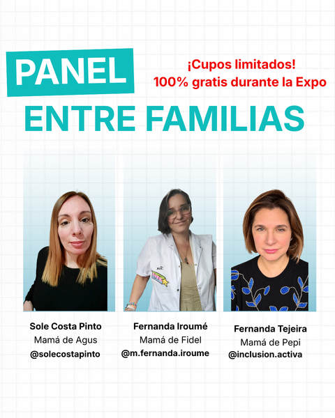 Charla: Entre Familias - 11 a 12 hs en el Auditorio