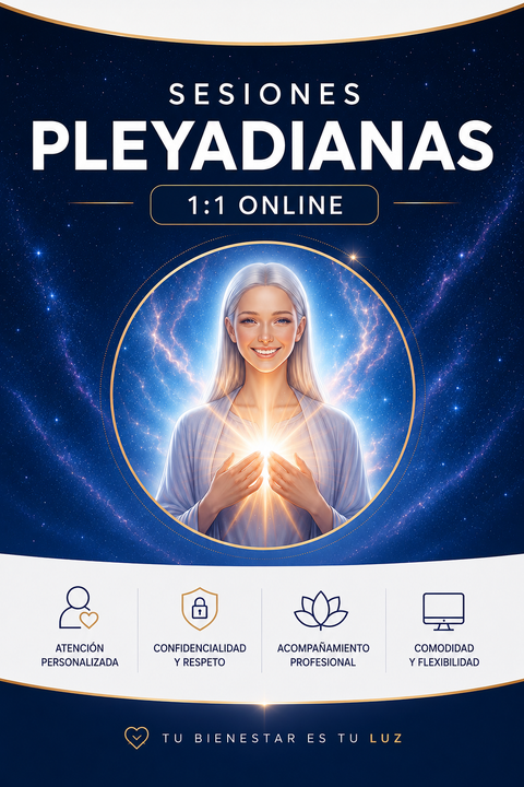Sesiones Pleyadianas. 1:1. Online.