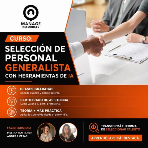 Curso: Selección de Personal Generalista con Herramientas de IA - Septiembre