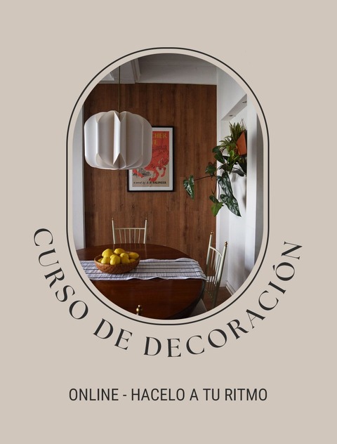 Curso Online - Diseñá tus ambientes de principio a fin