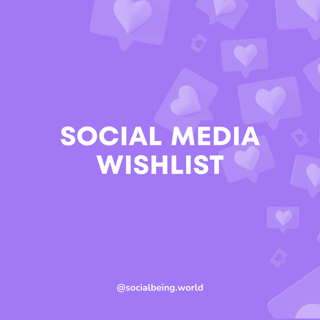 Mi Creator Wishlist