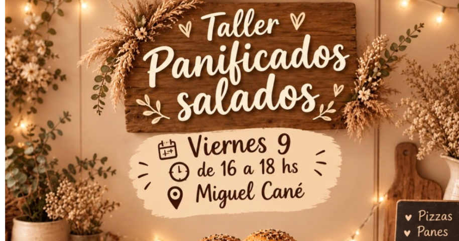 Panificados saludables (M. Cané)
