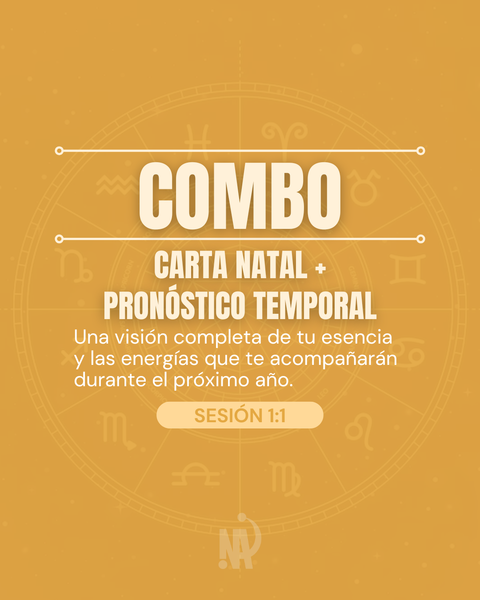 COMBO · Carta Natal + Pronóstico Temporal