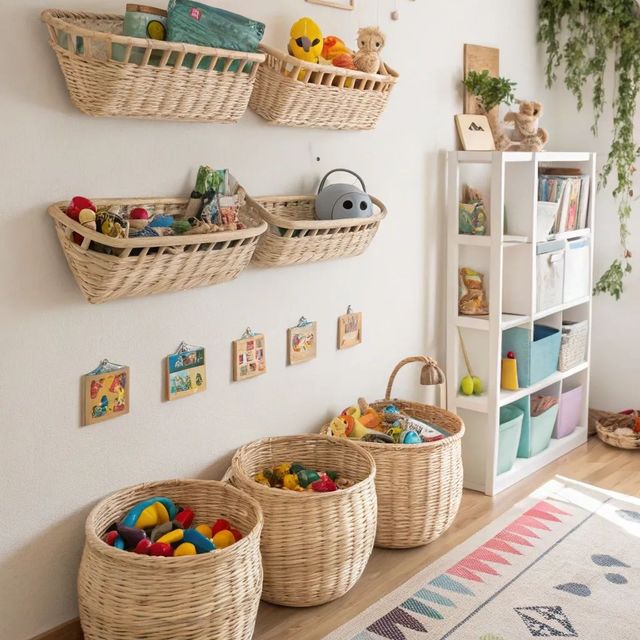 8 consejos prácticos para mantener el orden en un cuarto infantil