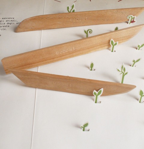 SET 3 PLEGADERAS EN MADERA. 7 días hábiles de realización.Para encuadernación y origami