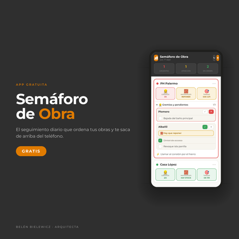 Semáforo de obra