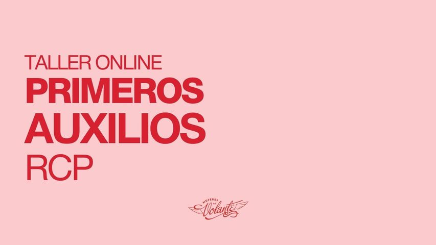 TALLER GRATUITO DE PRIMEROS AUXILIOS RCP
