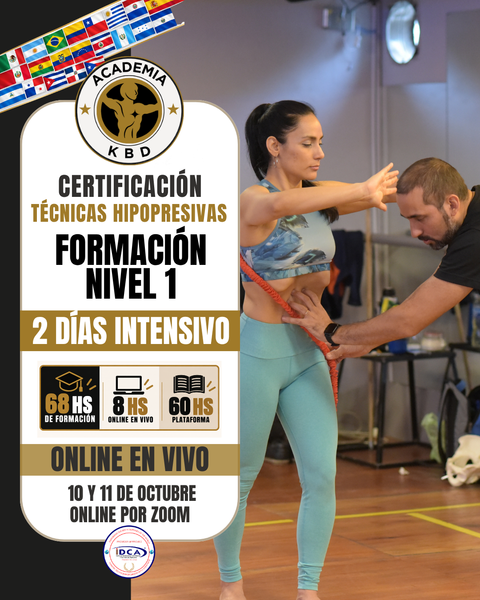 Certificación Online en vivo Técnicas Hipopresivas KBD Nivel 1