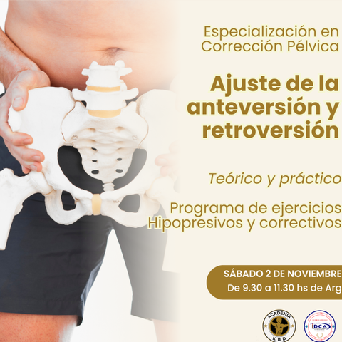 ESPECIALIZACIÓN KBD: Corrección Pélvica con Hipopresivos