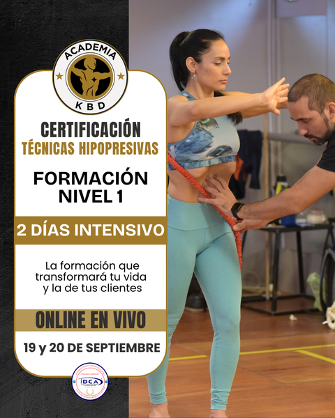 Certificación Online en vivo Técnicas Hipopresivas KBD Nivel 1