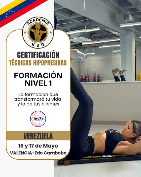 JUNIO VENEZUELA: Certificación en Técnicas Hipopresivas KBD Nivel 1