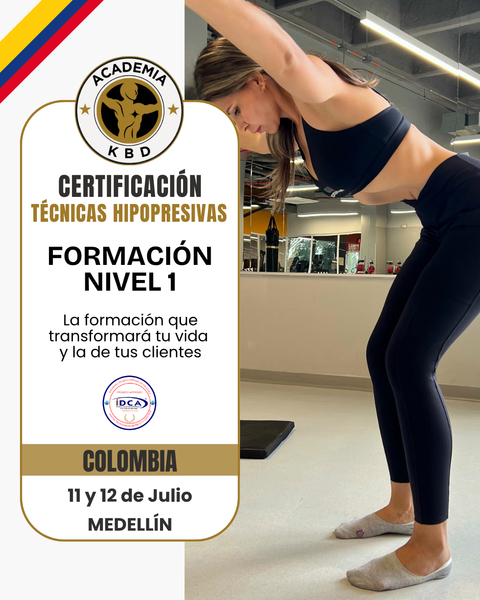 JULIO COLOMBIA: Certificación en Técnicas Hipopresivas KBD Nivel 1