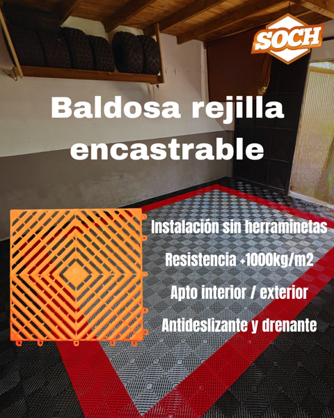 Baldosas Rejilla Encastrable X Metro Cuadrado