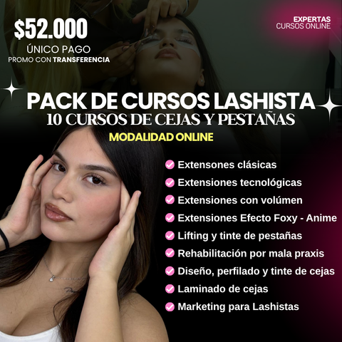 Carrera Lashista y lamimaker Profesional - Clientas en 30 días 