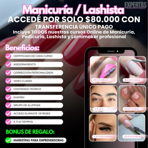 Manicuría / Lashista profesional 