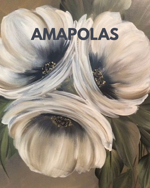 Pintá tu primera amapola | Paso a paso desde cero