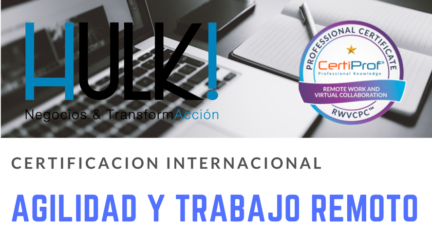 2021 LATAM Certificación Internacional en Agilidad y Trabajo Remoto