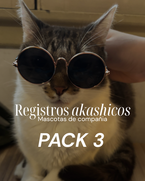 PACK Reg.Ak mascotas (3 mascotas)