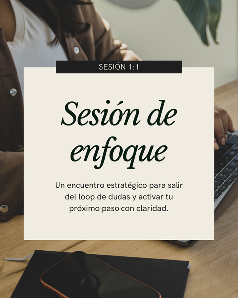 Sesión de Enfoque