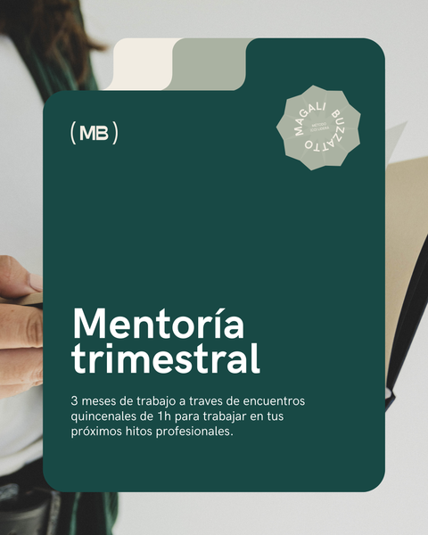 Mentoría trimestral