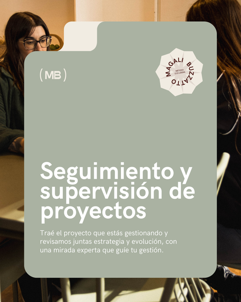 Seguimiento y/o supervisión de proyectos