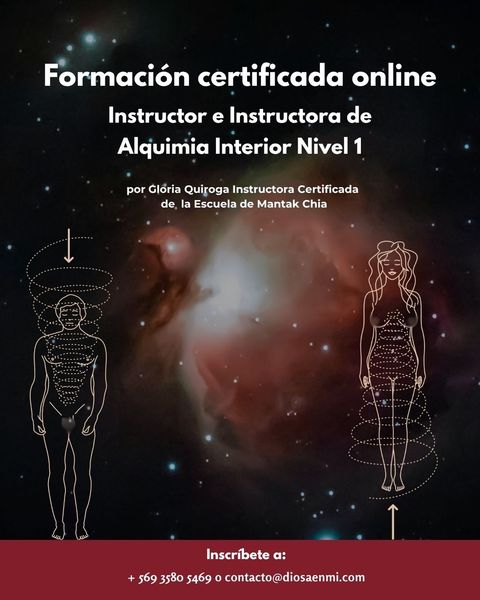 Formación Certificada de QiGong y Alquimia Interna nivel 1 