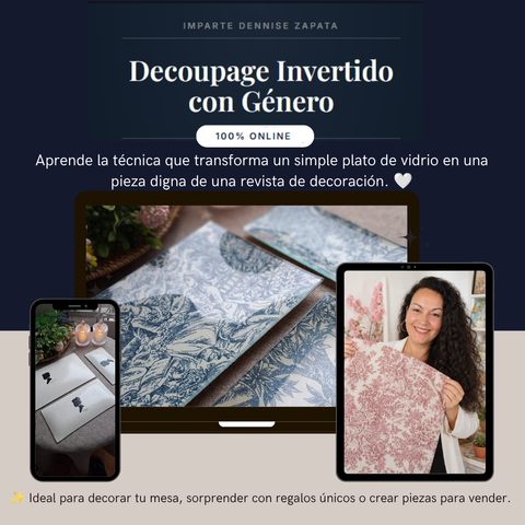 ✂️Decoupage Invertido con Género 