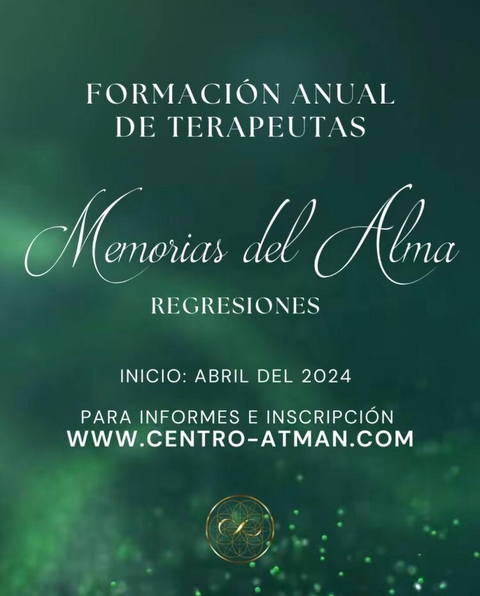 Memorias del Alma Regresiones - Formación anual 2024