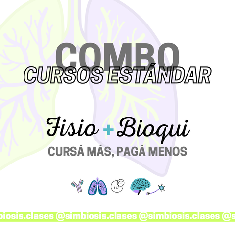 Combo ESTÁNDAR I FISIO + BIOQUI